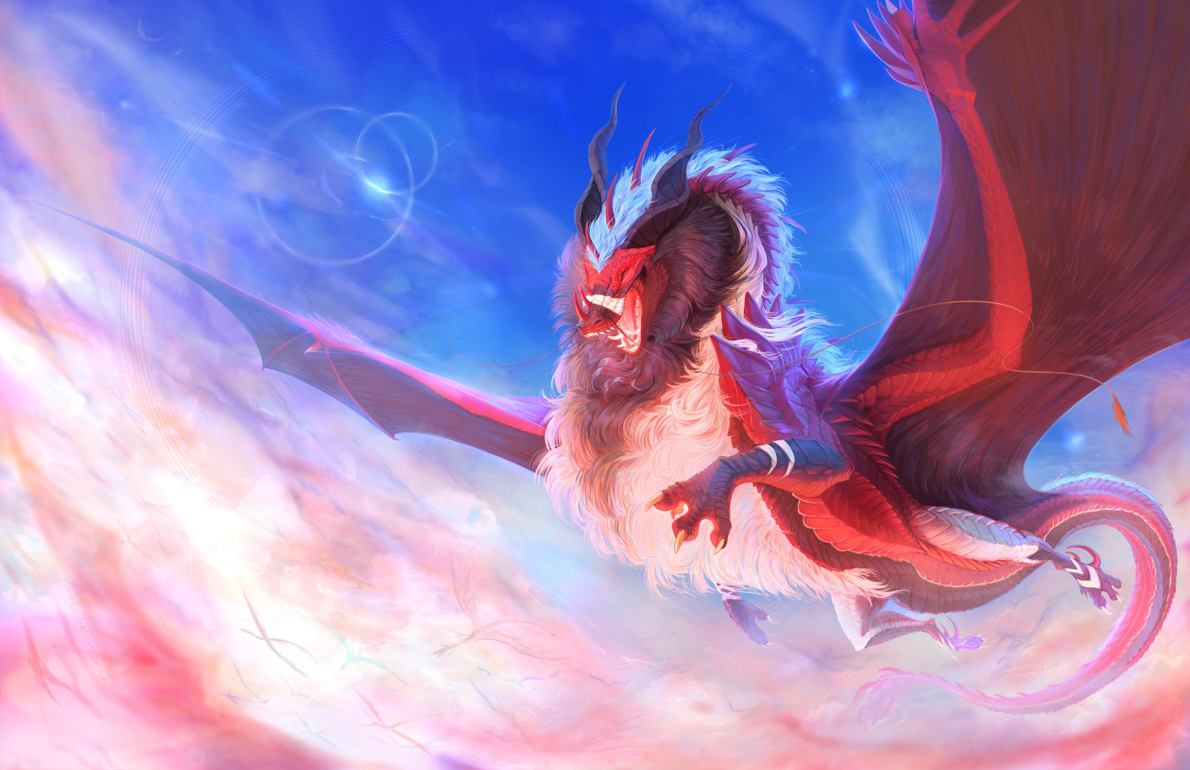 Delight - digital commission, 2024