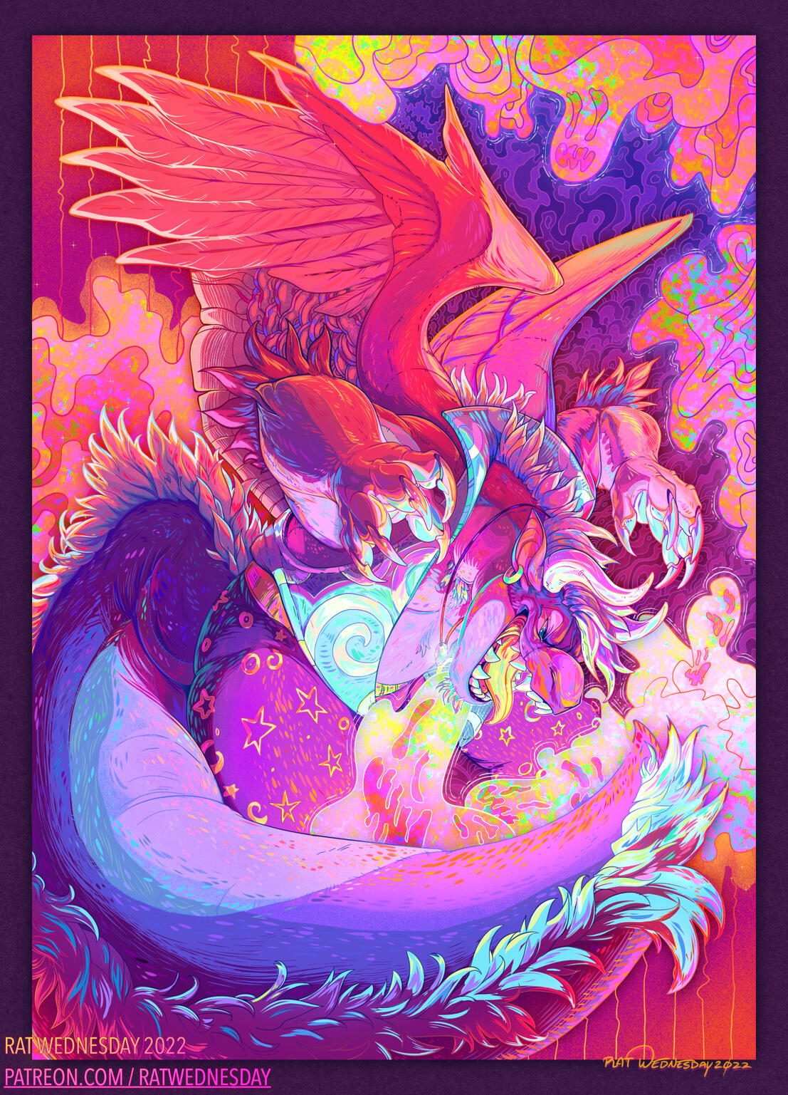 Dreamstealer - commissioned artwork, 2022