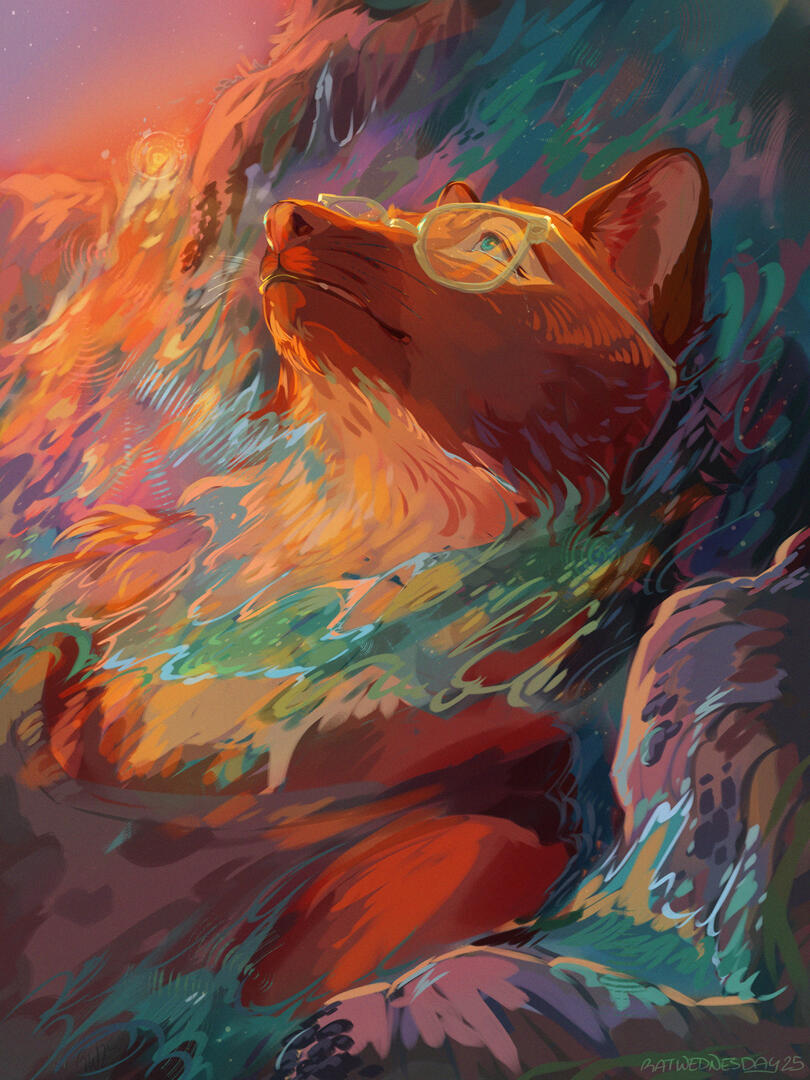Tide Pools - Digital commission, 2026