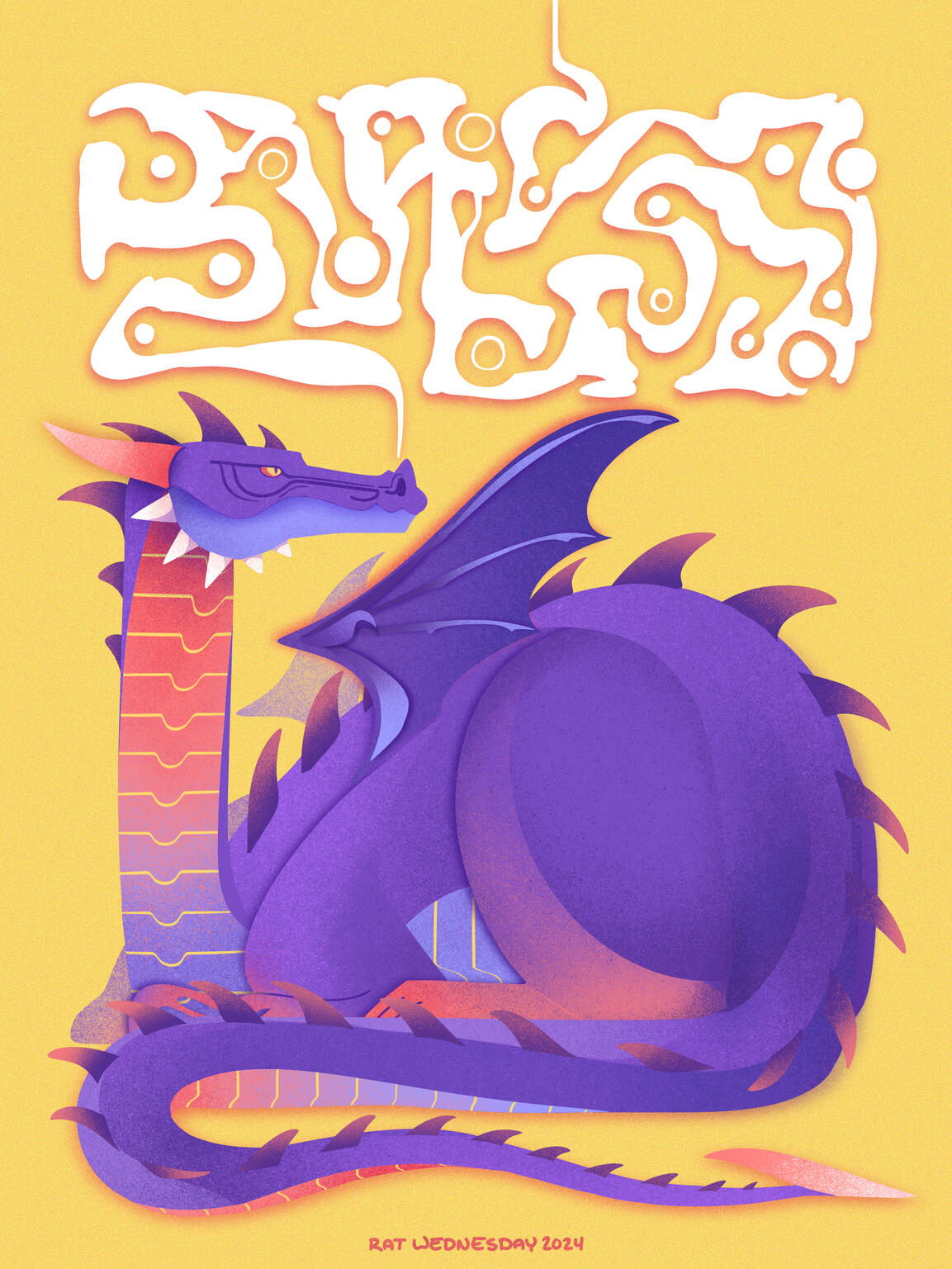 Smoke - digital print, 2024