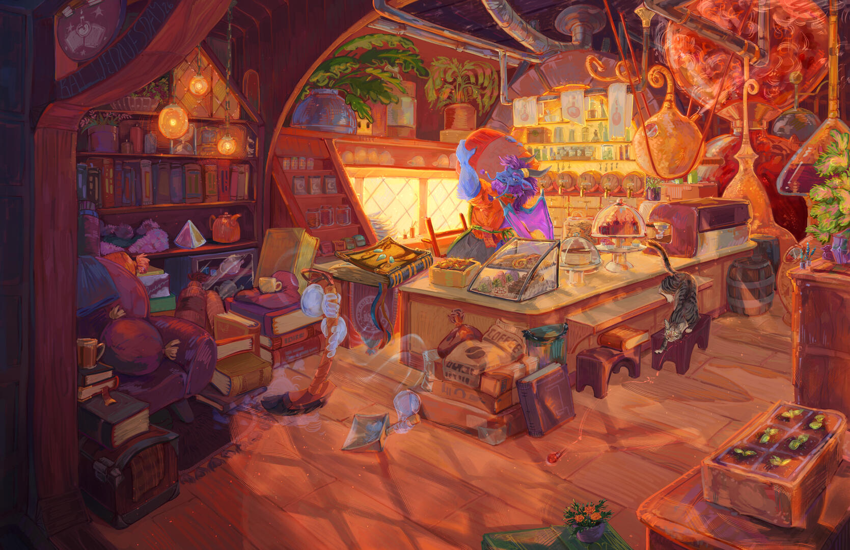 Welcome to Wanderlust - Digital commission, 2026
